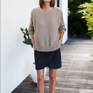 Emerson Fry grey Portia tulip skirt, size 6